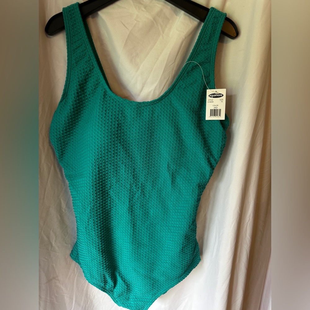 Chlorine Resistant and Women's Teal One Piece Swimsuit